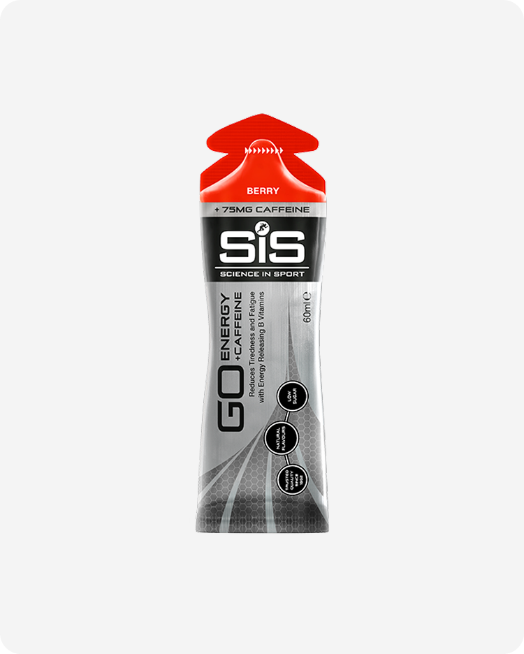 SIS GO Isotonic Energy с кофеином, ягоды